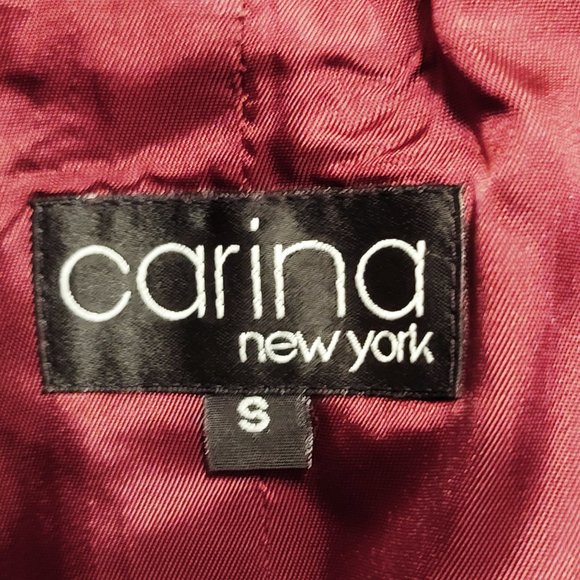 Carina New York Red Leather Jacket - Picture 5 of 6